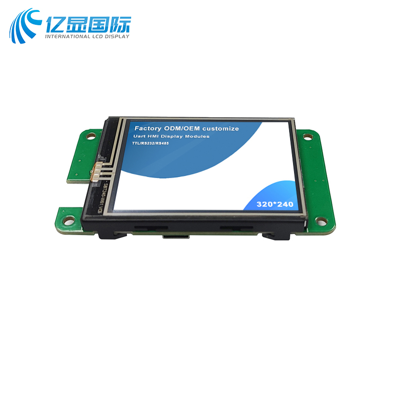 2.4寸320*240,串口屏,電阻觸摸
